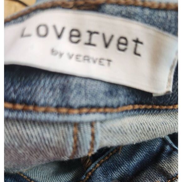 31 Lovervet by Vervet distressed stretch skinny jeans - Picture 7 of 9